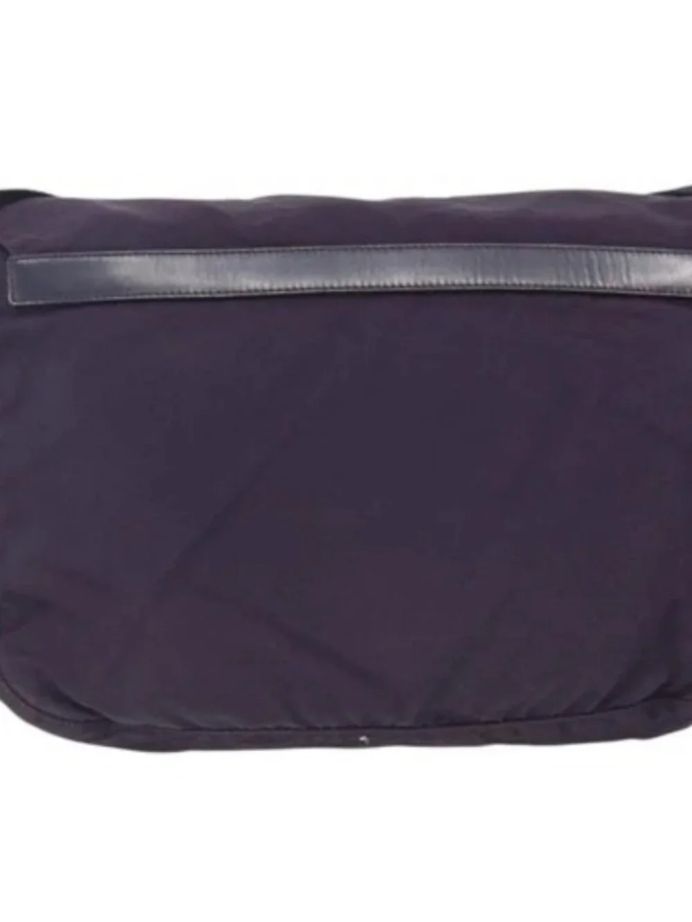 PRADA Shoulder Bag Nylon Purple Silver Auth 167957 - Picture 2 of 16